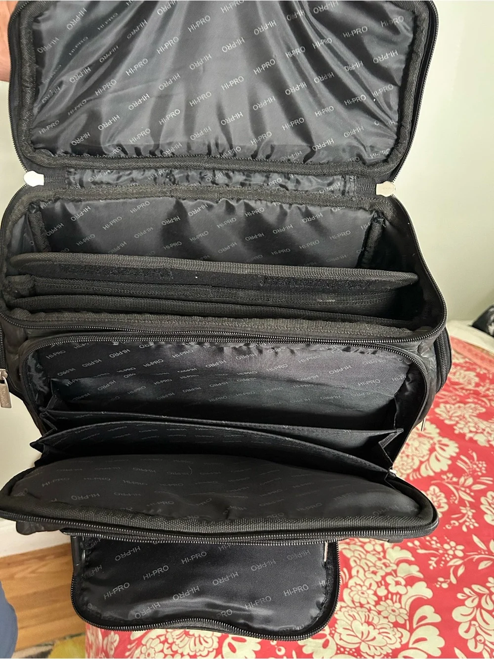 Black Leather laptop Backpack - Sleek Travel & Work Bag